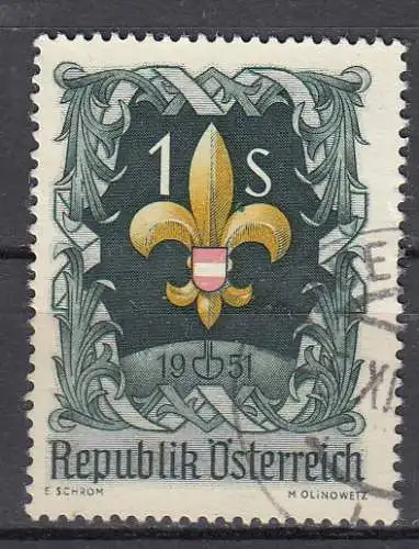 Österreich 1951 Nr Österreich Mi.-Nr.: 966 Gestempelt (Posten)