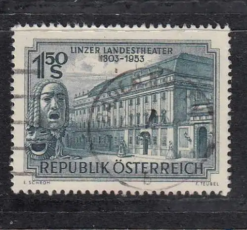 Österreich 1953 Nr Österreich Mi.-Nr.: 988 Gestempelt (Posten)