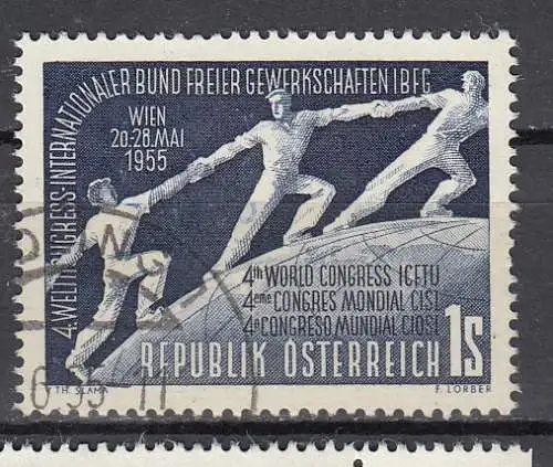 Österreich 1955 Nr Österreich Mi.-Nr.: 1018 Gestempelt (Posten)