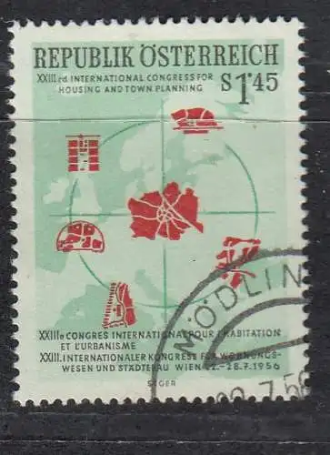 Österreich 1956 Nr Österreich Mi.-Nr.: 1027 Gestempelt (Posten)