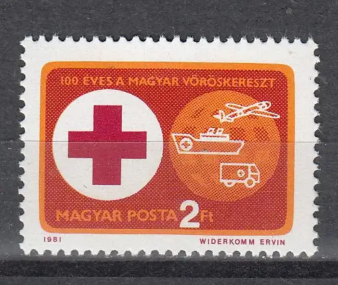 Ungarn 1981 Nr Ungarn Mi.-Nr.: 3495 A Postfrisch / **
