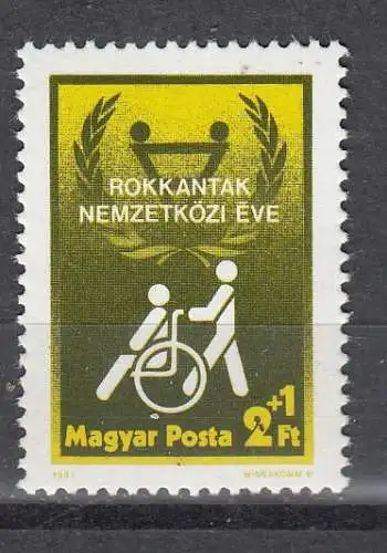 Ungarn 1981 Nr Ungarn Mi.-Nr.: 3500 A Postfrisch / **