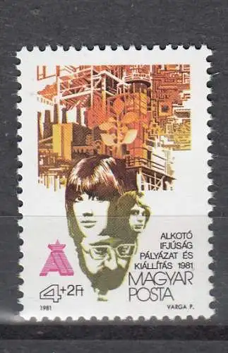 Ungarn 1981 Nr Ungarn Mi.-Nr.: 3501 A Postfrisch / **