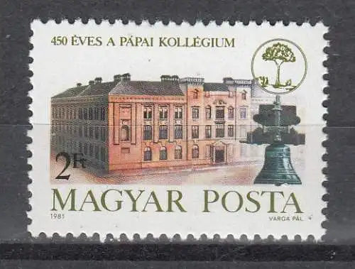 Ungarn 1981 Nr Ungarn Mi.-Nr.: 3508  A Postfrisch / **