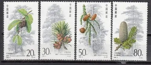 China Volksrepublik 1992 Nr 2216/19 Postfrisch / **