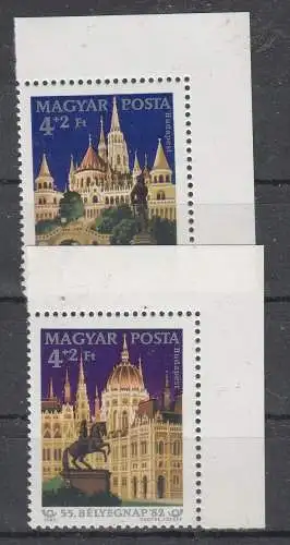 Ungarn 1982 Nr 3571/72 A ER Postfrisch / **