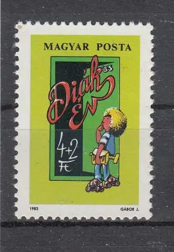 Ungarn 1983 Nr 2598 A Postfrisch / **