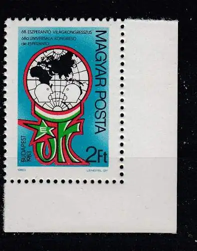 Ungarn 1983 Nr 3622 A ER Postfrisch / **