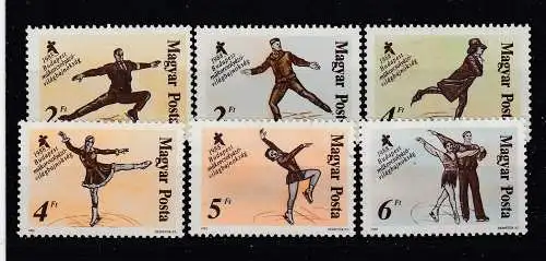 Ungarn Portomarken 1988 Nr 3946/51 A Postfrisch / **