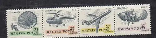 Ungarn 1967 Nr 2317/20 I A 3551/54 I A Postfrisch / **