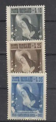 Vatikanstadt  Nr 256/58 Postfrisch / **