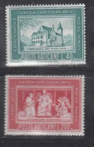 Vatikanstadt  Nr 462/63 Postfrisch / **