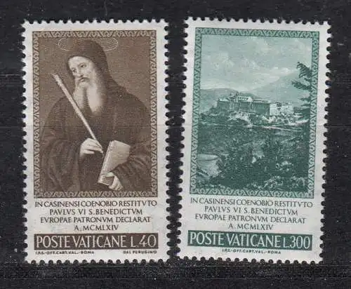 Vatikanstadt  Nr 481/82 Postfrisch / **