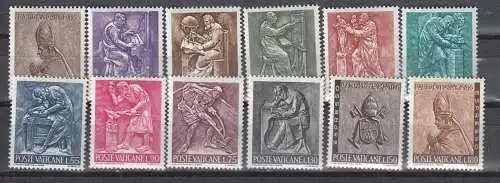 Vatikanstadt  Nr 490/501 Postfrisch / **