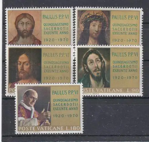 Vatikanstadt  Nr 564/68 Postfrisch / **