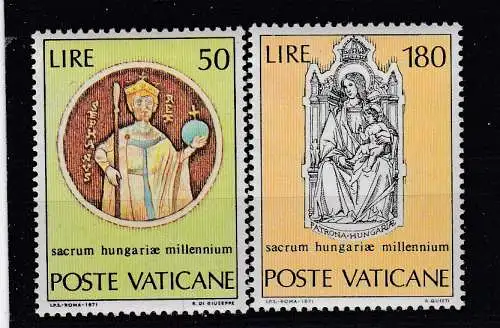 Vatikanstadt  Nr 594/95 Postfrisch / **