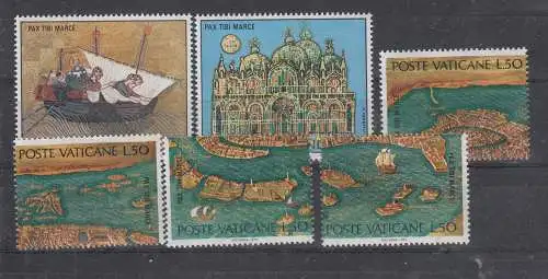 Vatikanstadt  Nr 599/604 Postfrisch / **