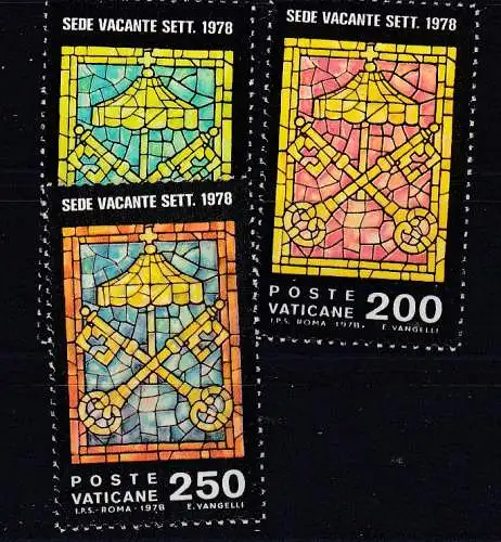 Vatikanstadt  Nr 729/31 Postfrisch / **