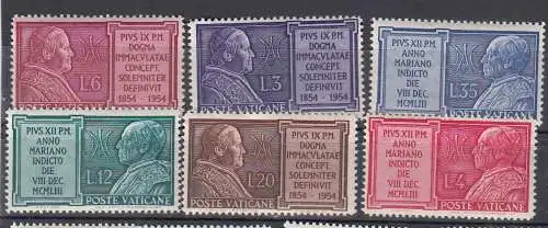 Vatikanstadt  Nr 214/19 Postfrisch / **