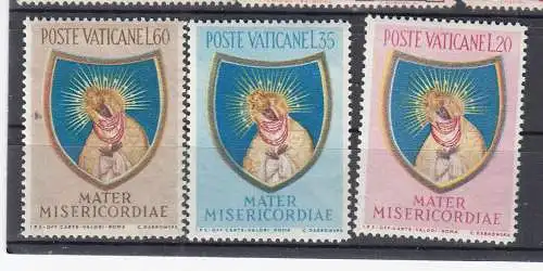 Vatikanstadt  Nr 227/29 Postfrisch / **