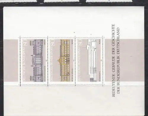 Bundesrep. Deutschland  Nr Block 20 Postfrisch / **