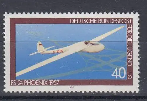 Bundesrep. Deutschland  Nr 1040 Postfrisch / **