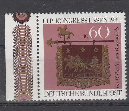 Bundesrep. Deutschland  Nr 1065 Postfrisch / **