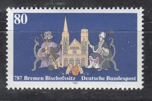 Bundesrep. Deutschland  Nr 1329 Postfrisch / **