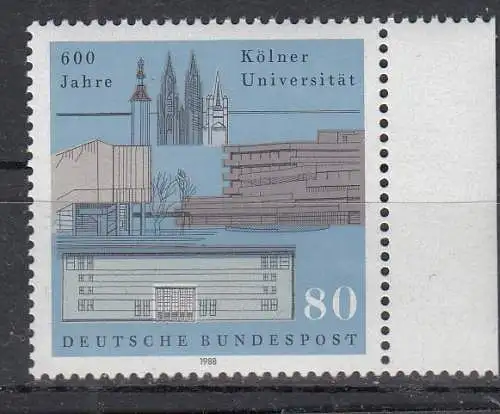 Bundesrep. Deutschland  Nr 1370 Postfrisch / **