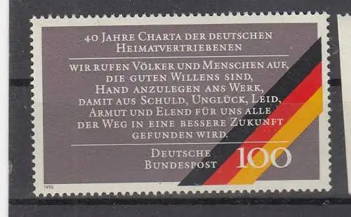 Bundesrep. Deutschland  Nr 1470 Postfrisch / **