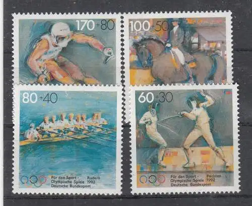 Bundesrep. Deutschland  Nr 1592/95 Postfrisch / **