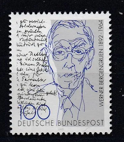 Bundesrep. Deutschland  Nr 1629 Postfrisch / **