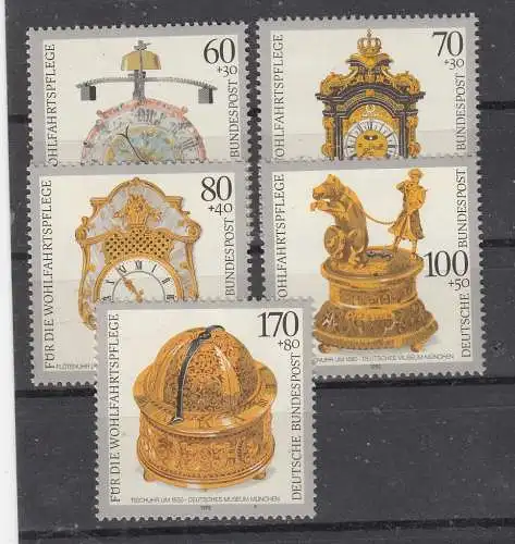 Bundesrep. Deutschland  Nr 1631/35 Postfrisch / **