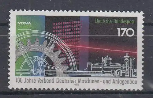 Bundesrep. Deutschland  Nr 1636 Postfrisch / **