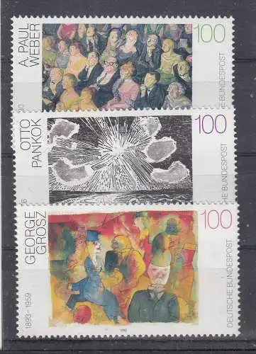 Bundesrep. Deutschland  Nr 1656/58 Postfrisch / **