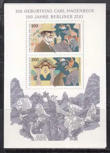 Bundesrep. Deutschland  Nr Block 28 Postfrisch / **