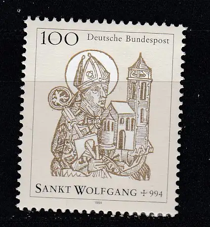 Bundesrep. Deutschland  Nr 1762 Postfrisch / **