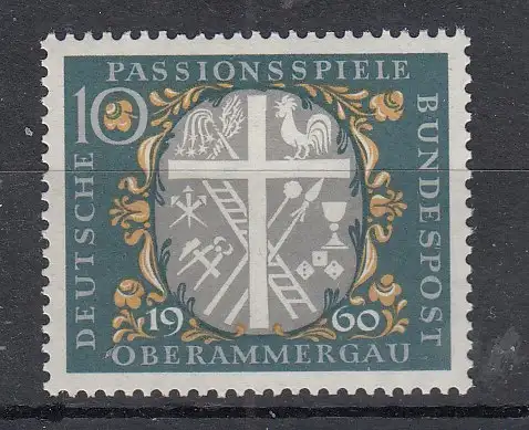 Bundesrep. Deutschland  Nr 329 Postfrisch / **