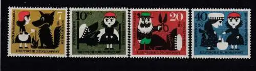 Bundesrep. Deutschland  Nr 340/43 Postfrisch / **