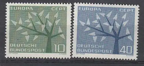Bundesrep. Deutschland  Nr 383/84 Postfrisch / **