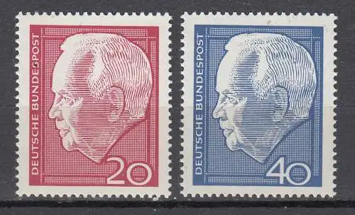 Bundesrep. Deutschland  Nr 429/30 Postfrisch / **