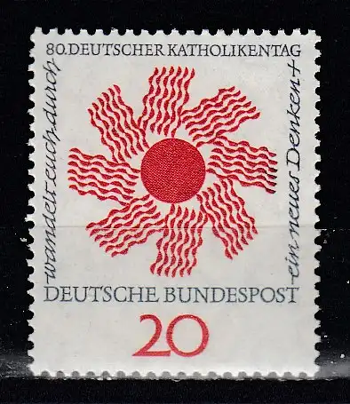 Bundesrep. Deutschland  Nr 444 Postfrisch / **