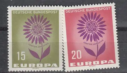 Bundesrep. Deutschland  Nr 445/46 Postfrisch / **