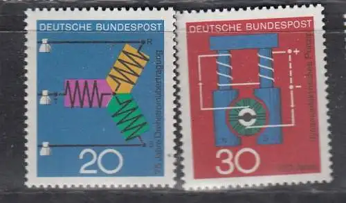 Bundesrep. Deutschland  Nr 521/22 Postfrisch / **