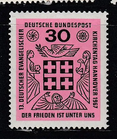 Bundesrep. Deutschland  Nr 536 Postfrisch / **