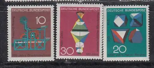 Bundesrep. Deutschland  Nr 546/48 Postfrisch / **