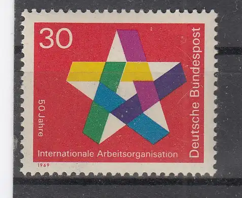 Bundesrep. Deutschland  Nr 582 Postfrisch / **