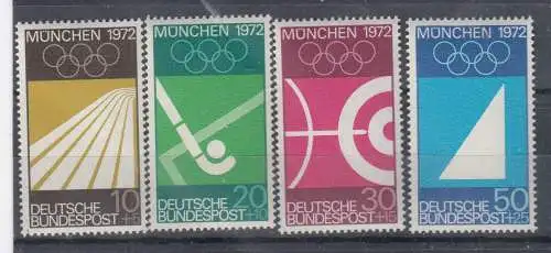Bundesrep. Deutschland  Nr 587/90 Postfrisch / **