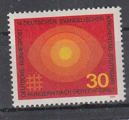 Bundesrep. Deutschland  Nr 595 Postfrisch / **