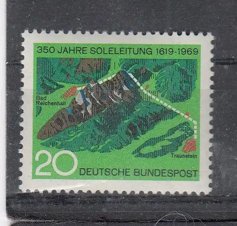 Bundesrep. Deutschland  Nr 602 Postfrisch / **